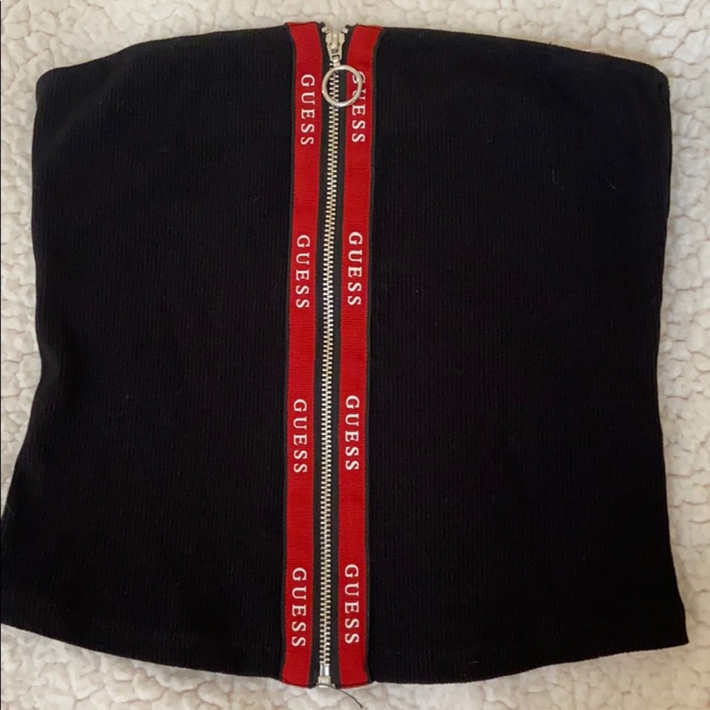 Black GUESS tube top